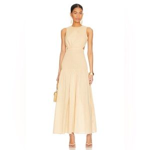 Revolve Lottie dress in oat size small
